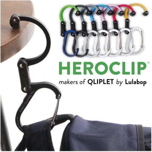 美國 HEROCLIP Qliplet 多功能扣環掛勾/萬用掛勾 Medium 57g 鋁合金 210013 特價780