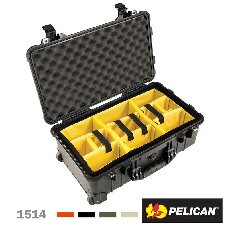 歐密碼 美國 派力肯 PELICAN 1514 含隔層 拉桿行李箱 防撞箱 氣密箱 登機箱 提箱 輪座