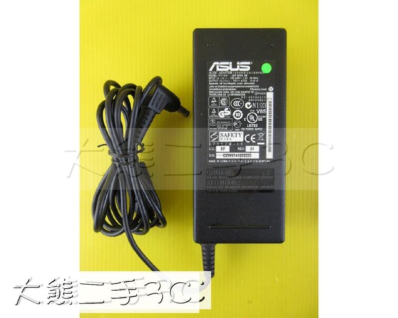 筆電變壓器 - ASUS 原廠 19V-4.74A 90W 5.5*2.5 附電源線 (60)【大熊二手3C】