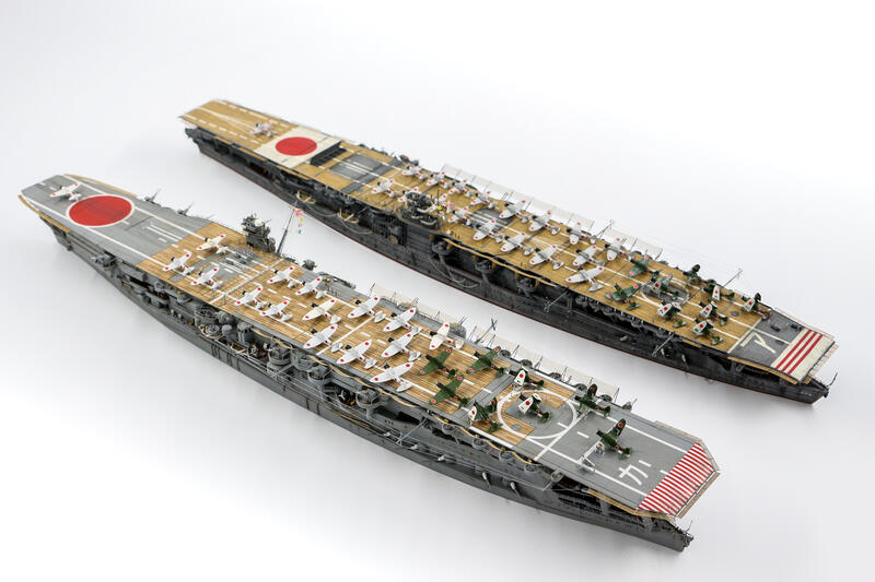 全9種 洋上模型 コレクション ミッドウェー 航空艦隊 赤城 加賀1/2000 ホビーガチャ 洋上模型 連合艦隊コレクション ミッドウェー航空