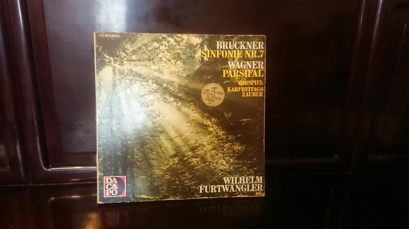 布魯克納 第七號交響曲--等 福特萬格勒 指揮 二片裝 德版