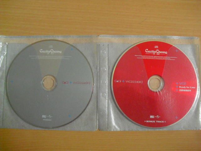 ※隨緣精品※已絕版 上華 2000．張柏芝～怎麼會那麼笨《二片裝》CD+VCD㊣正版㊣光碟正常/裸片包裝．二片裝250元