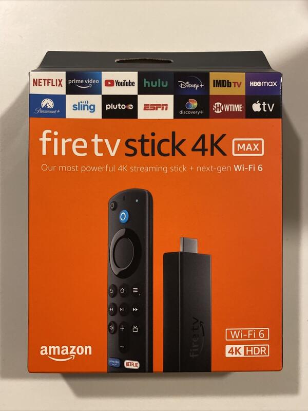 免運 [4K MAX 版] 2021 全新 Amazon Fire TV Stick 亞馬遜 電視棒 支援 WIFI-6