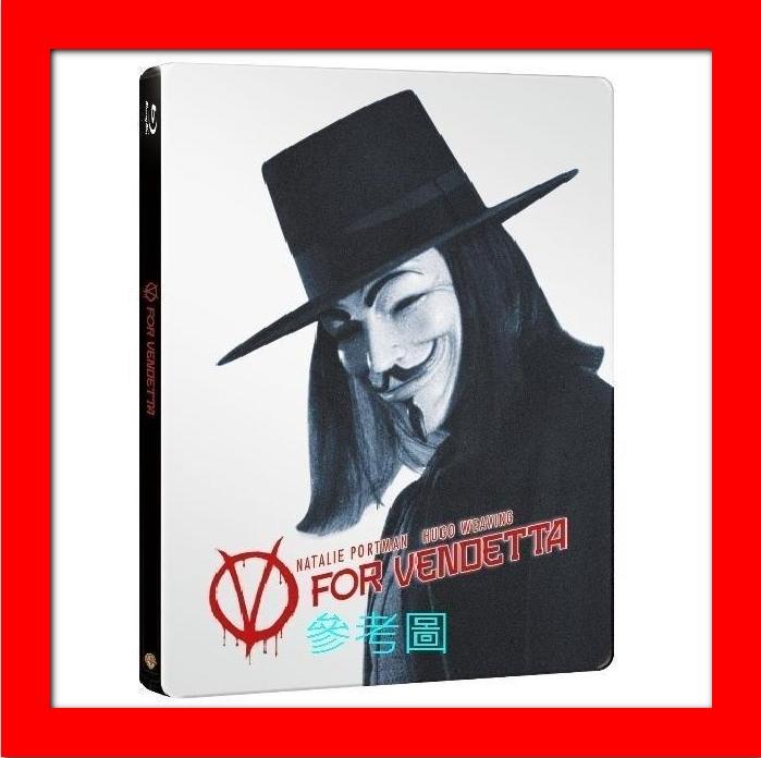 【AV達人】【BD藍光】V怪客：初回專屬限定鐵盒版V for Vendetta(英文字幕)星際大戰 黑天鵝 娜塔莉波曼