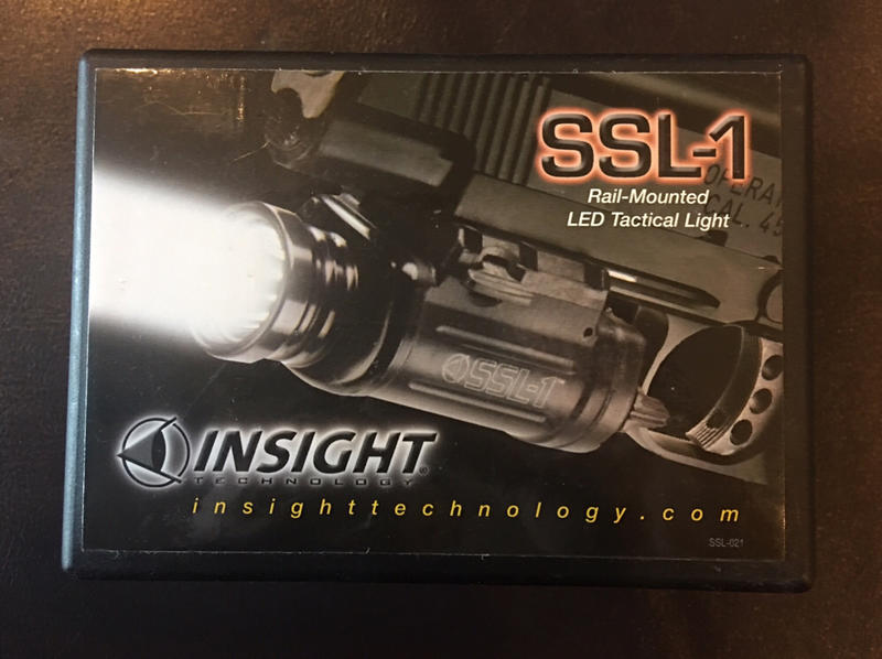 INSIGHT SSL-1 軌道戰術LED槍燈