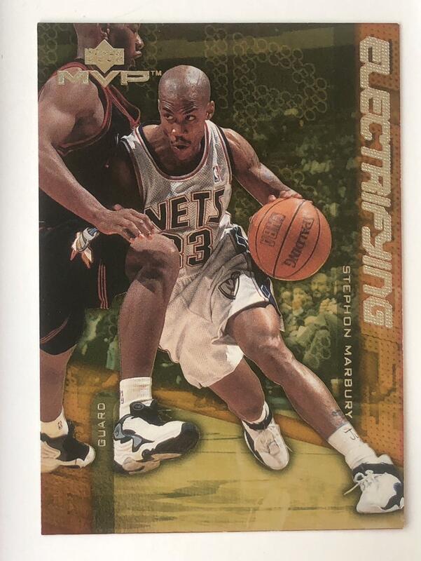 Nba 1999 upper deck mvp stephon marbury e9 