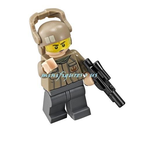 [樂高小人國] LEGO 正版樂高 星際大戰 星戰 75140 Resistance Trooper 衣服圖案人偶附槍