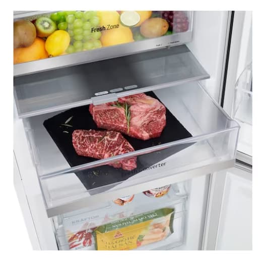 【小揚家電】LG冰箱 GN-BF330WV 332公升敲敲看變頻雙門冰箱｜雲朵白 新品預購 (問享優惠)