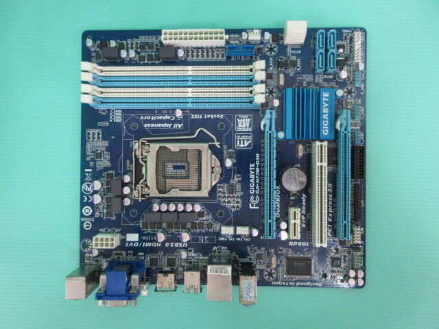 技嘉 GA-H77M-D3H (1155腳位/DDR3/USB3.0)
