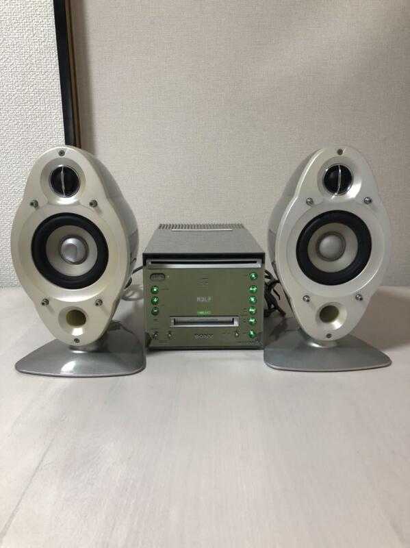 SONY ミニコンポ CMT-C7NT SONY極新附原箱CD/NET MD組合音響CMT-