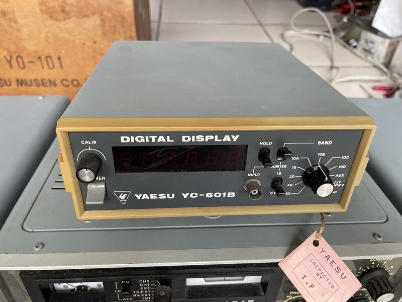 YAESU YC-601B DIGITAL DISPLAY 八重洲無線 ヤエス MUSEN アマチュア