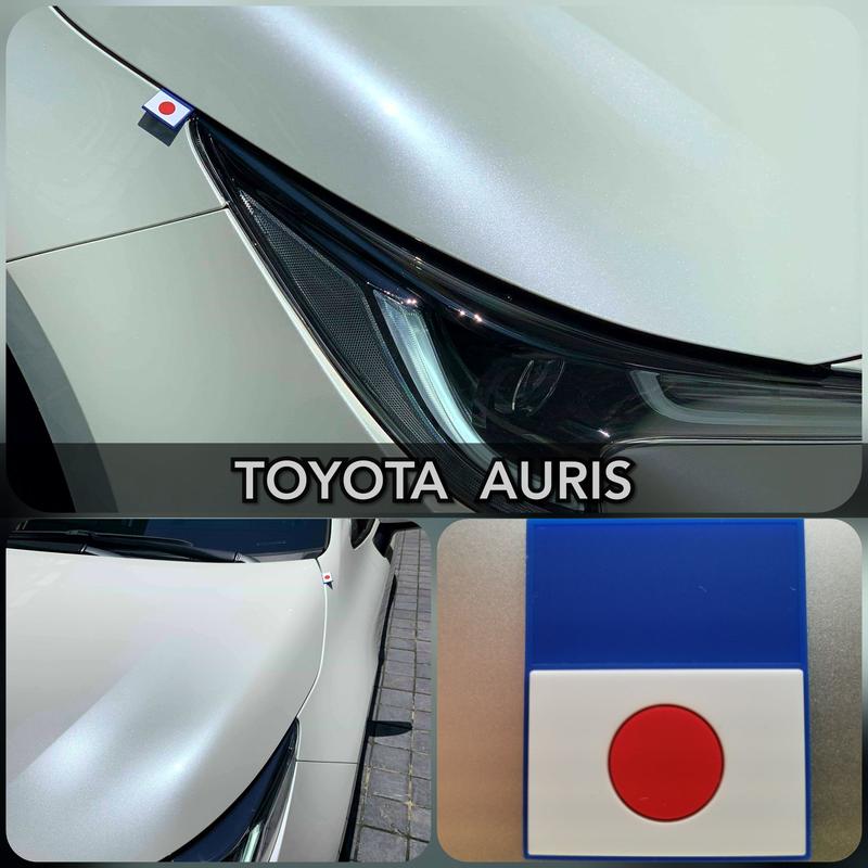 日本 國旗 旗標 TOYOTA AURIS CHR ALTIS RAV4 VIOS YARIS  貼紙 貼膜 車貼