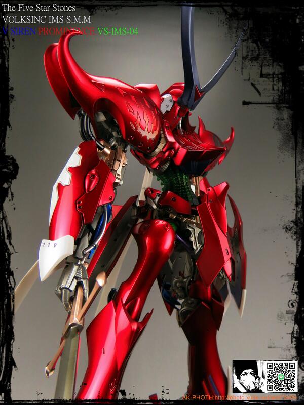 Volks造型村 IMS 1/100 五星物語 V賽聯 炎子(特價出清)(張兄-模型精緻塗裝完成品) | 露天市集 | 全台最大的網路購物市集
