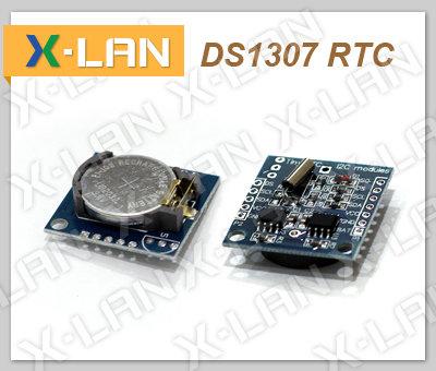 [X-LAN] Arduino Tiny RTC DS1307 時鐘模組 (送全新電池、排針與範例)