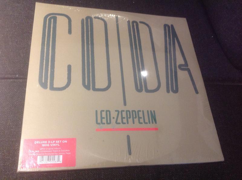 [lp] led zeppelin / coda 3-LP 180g 複刻限量版