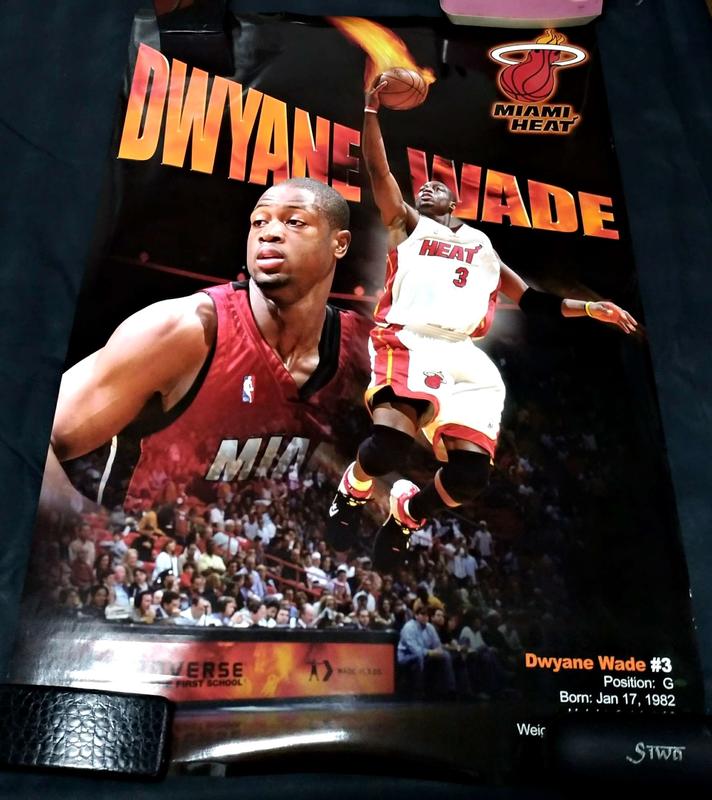 【南傑克商店街】/『唱片行』/運動海報/熱火隊Miami Heat：Dwyane Wade