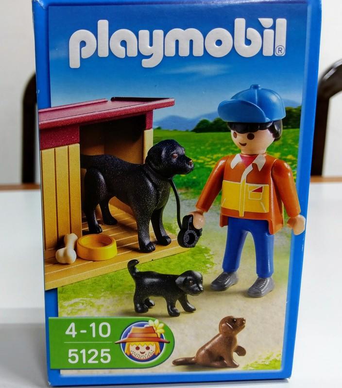 Playmobil 5125) 小孩和小狗