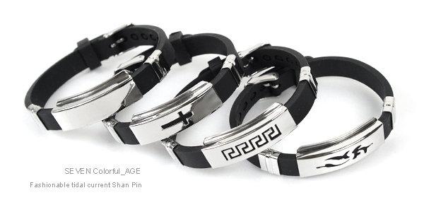 西德316L鋼錶帶式手環.無限制手圍都可配戴~街頭潮流時尚情侶對鍊【NA98】單個