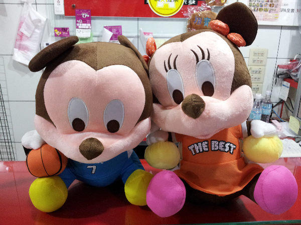 米老鼠~米奇米妮娃造型~迪士尼米奇 運動版 單個290元生日禮物
