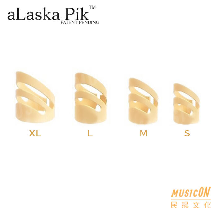 【民揚樂器】ALASKA PIK 手指指套 S M L XL 匹克 PICK 彈片 食指指套