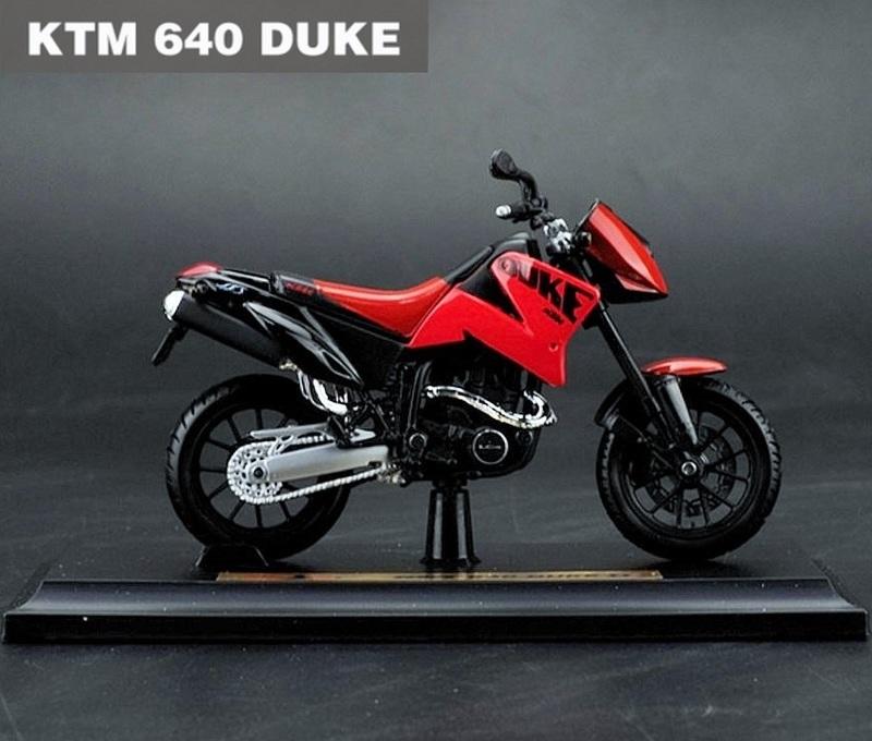 【KTM摩托車模型】KTM 640 Duke Ⅱ 越野機車模型 Maisto 美馳圖 1/18精品車模