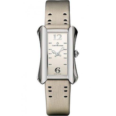 寶齊萊Carl F.Bucherer 皮帶特殊造型腕錶 - 10701.08.16.01