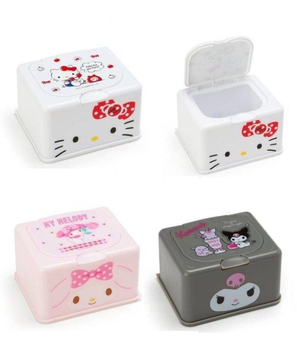 【正版】日本 三麗鷗 按壓式 彈蓋 小物 收納盒//置物盒