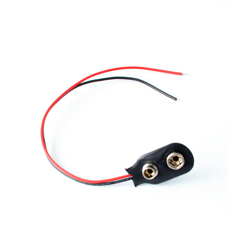 【鈺瀚網舖】9V 電池扣 15CM 要自己焊接頭 紅黑線  可DIY Arduino 9V 電源