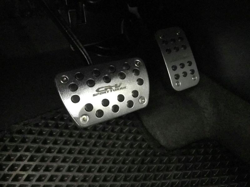 九七八汽車精品 本田 HONDA CRV5 CRV-5 專用 銀色 油門 煞車 踏板組 免修改 免破壞 直接套上即可 !