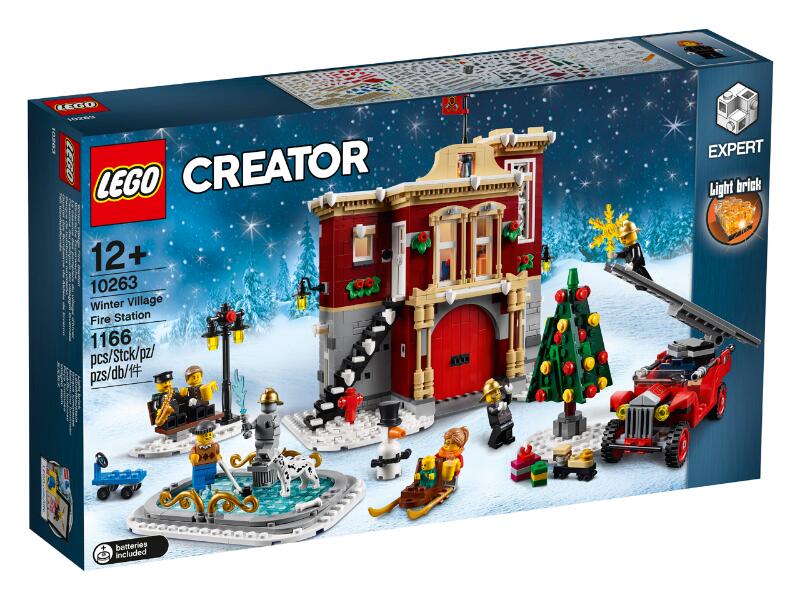 <樂高林老師>LEGO 10263 Winter Village Fire Station 冬季消防局