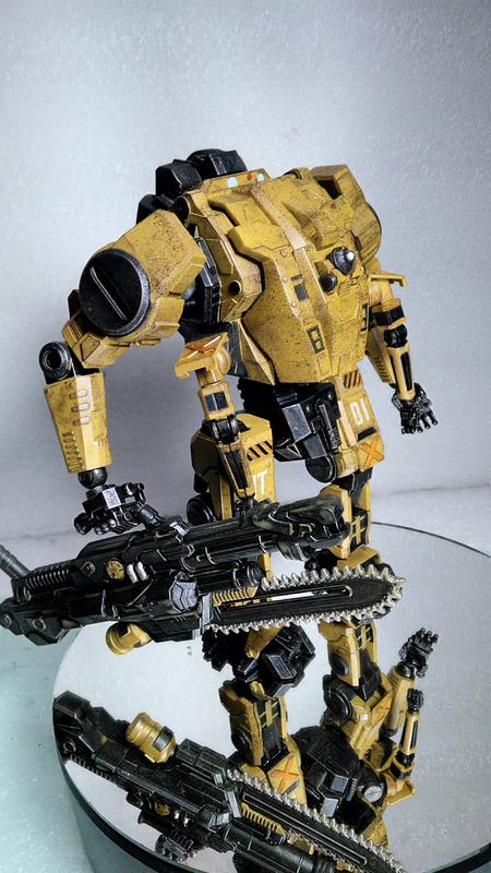 缺貨***現貨JOYTOY暗源三代機甲模型 鐵骸HT01 軍事機器人機甲可動模型玩具