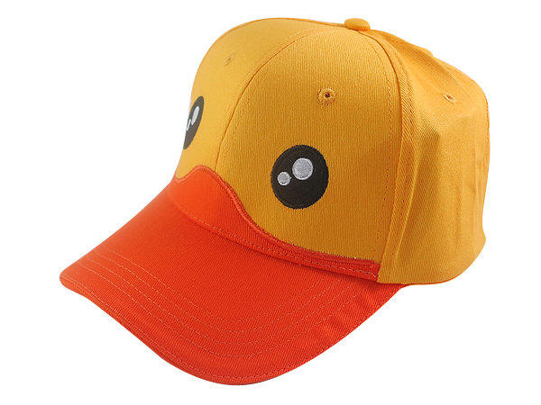 ☆二鹿帽飾 ☆【黃色小鴨帽子】可愛爆款黃色小鴨球帽/(50~56cm)球帽-特價 120元