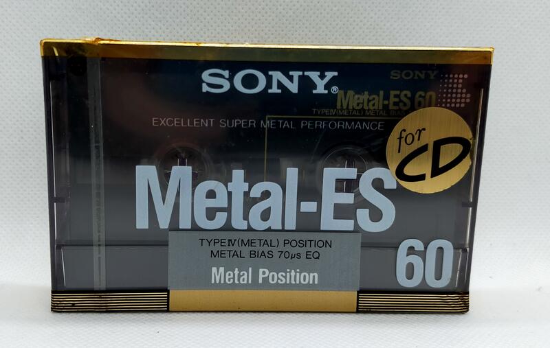 全新日製Sony Metal-ES 60 Type IV 60 分高級金屬空白錄音帶| 露天市集