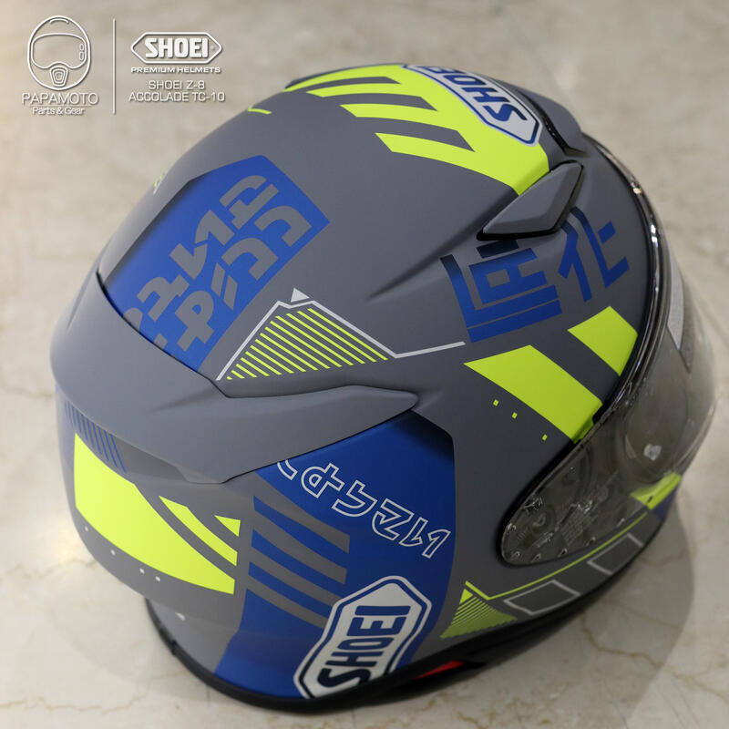 SHOEI Z-8 ACCOLADE Mサイズ（ヘルメット＆ビーコム6XR SHOEI
