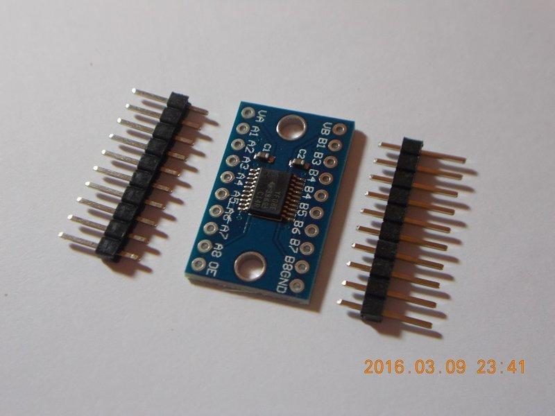 (現貨)  8ch 雙向準位轉換 標準DIP arduino 可用 1.2~3.3V to 1.65~5.5V