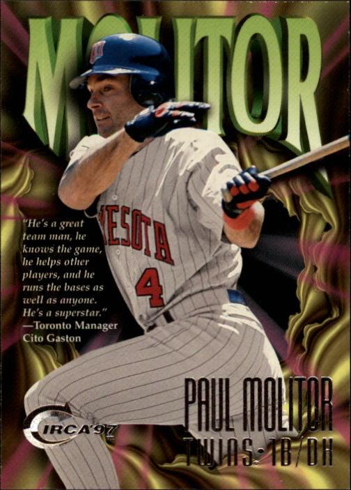 1997 Circa #300 Paul Molitor