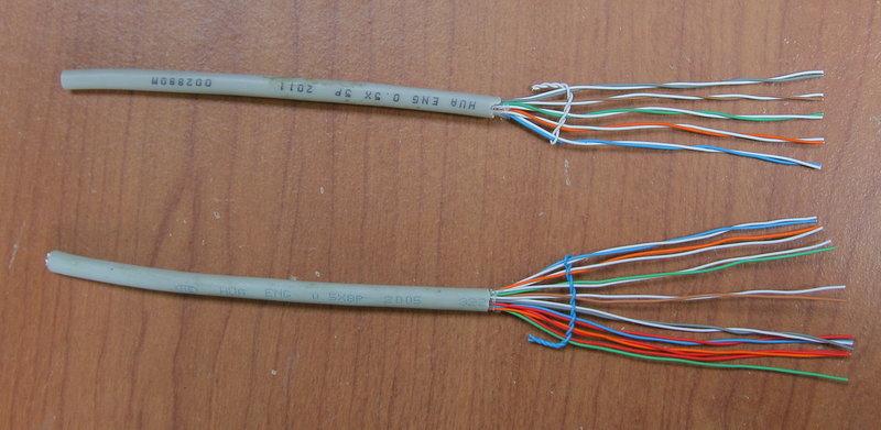 通信電纜0.5-5P(5對)0.5-7P(7對)0.5-8P(8對)電纜線零售5對