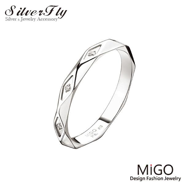 《 SilverFly銀火蟲銀飾 》青春白鋼男戒 MIGO SR713