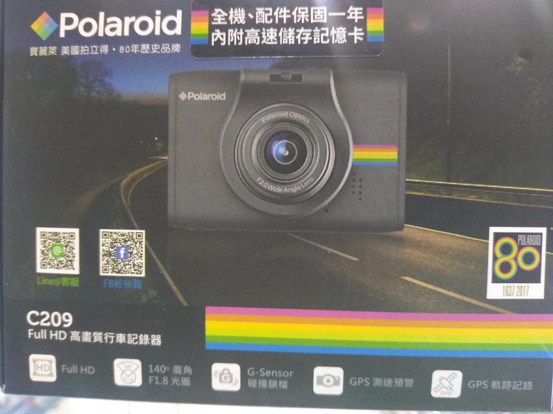 Polaroid 寶麗萊 C209 FullHD高畫質行車紀錄器