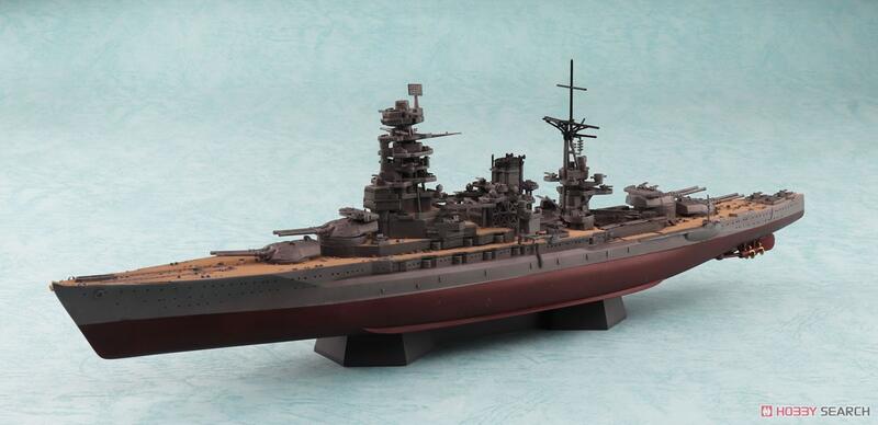 AOSHIMA 1/700 日本海軍戰艦長門1945年全艦底含金屬砲管(05979) | 露天 