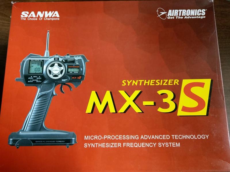 SANWA   MX-3S  槍型遙控器 單接收+SRM-102X1