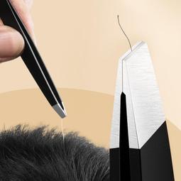 不鏽鋼白頭髮夾 面部修眉夾 鬍鬚夾 小鑷子 高精密拔毛鉗子 ...