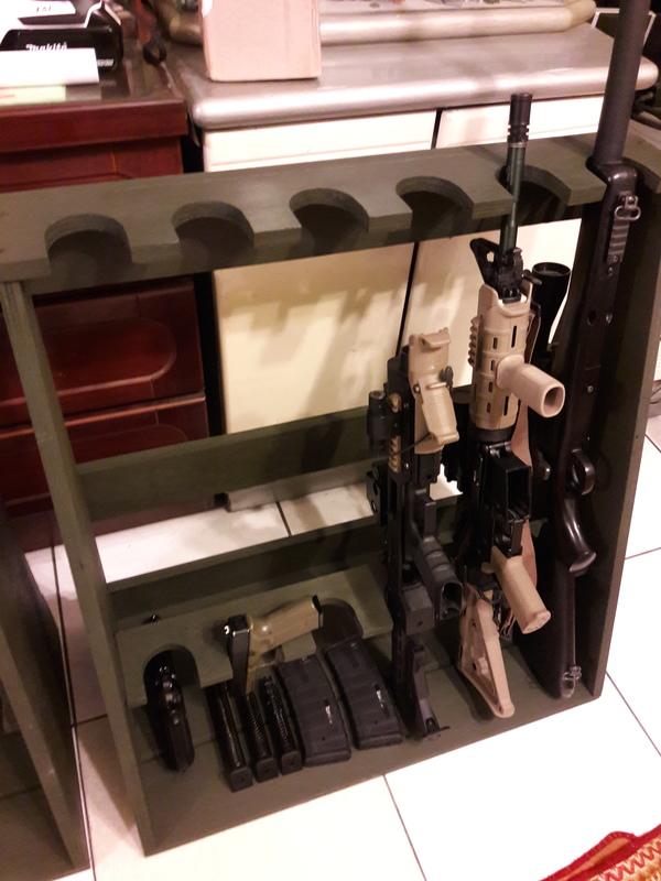 槍架 武器架 木製槍架 生存遊戲 生存槍架 BB槍架