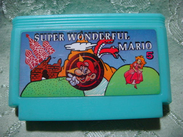 Nintendo 任天堂 FC 卡帶 SUPER WONDERFUL MARIO 5,210107