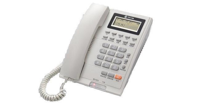 【胖胖秀OA】東訊TECOM AP-3303(AP3303)顯示型電話單機※含稅※(黑色/白色)