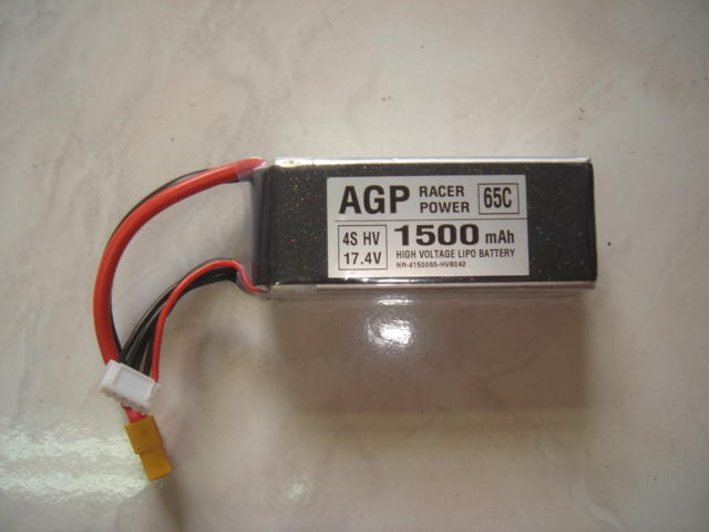 (大樹的家) :AGP 4S HV 17.4V 1500mAh 65C鋰電池大特價