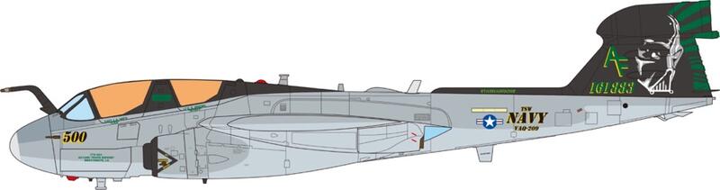 《飛機殿》預購JC Wings1/72EA-6B Prowler U.S. NAVY VAQ-209 Star