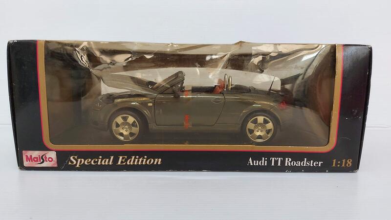 Maisto Audi TT Roadster 1:18 奧迪 敞篷 8N 初代 概念車 模型車