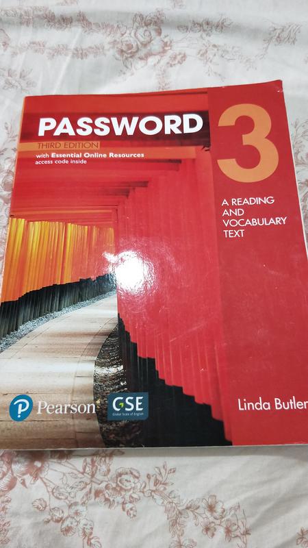 PASSWORD 3      A Reading and Vocabulary Text