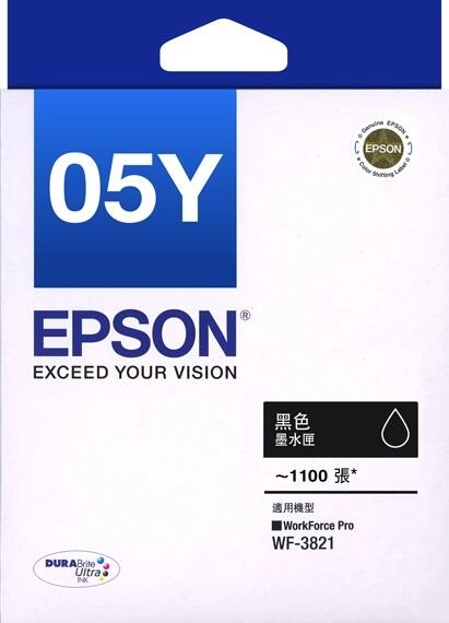 現貨原廠原封公司貨EPSON 黑色墨水匣(C13T05Y150) ◆適用:WF-3821